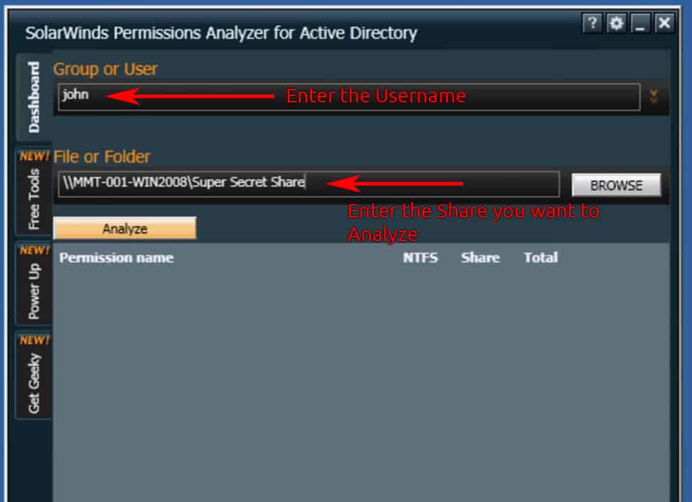 NTFS Permissions Tool to List Effective File/Folder Rights in AD