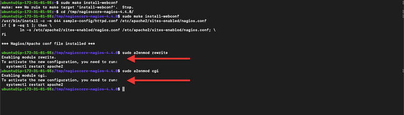 Install Apache Config Files