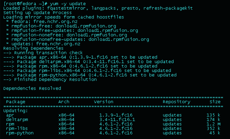 Yellow Dog Updater, Modified (YUM)