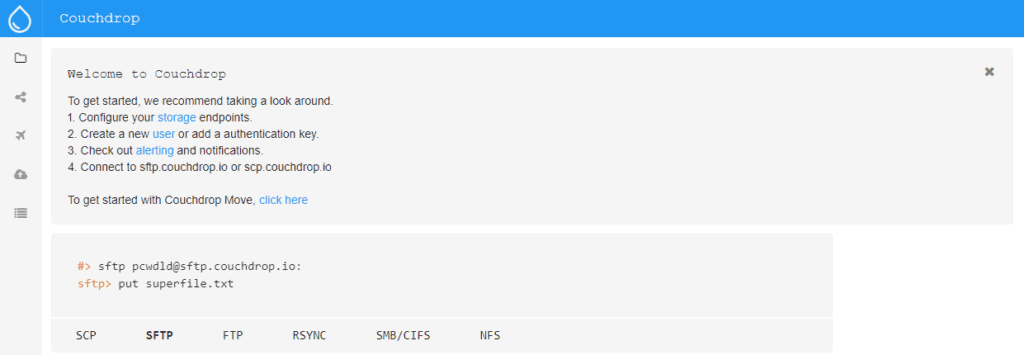 CouchDrop Screenshot
