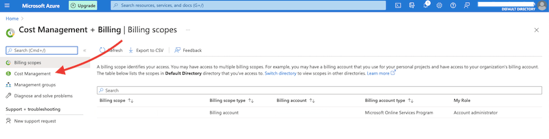 How to use Azure Cost Management