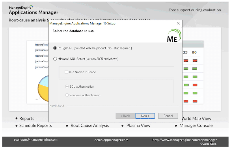 ManageEngine Applications Manager 16 Setup