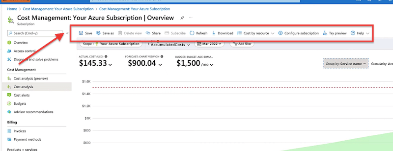 How to use Azure Cost Management