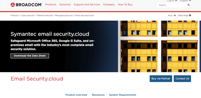Symantec Email Security.cloud