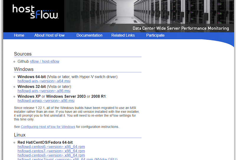 Download Host sFlow for Windows users