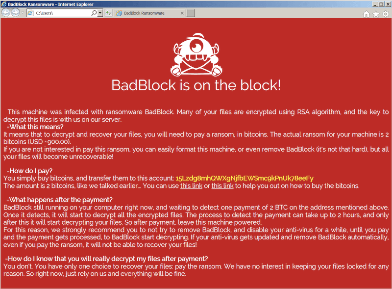 BadBlock