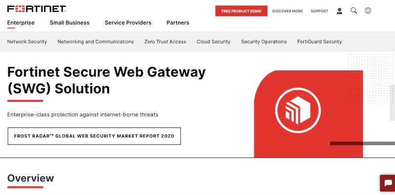 Fortinet Secure Web Gateway