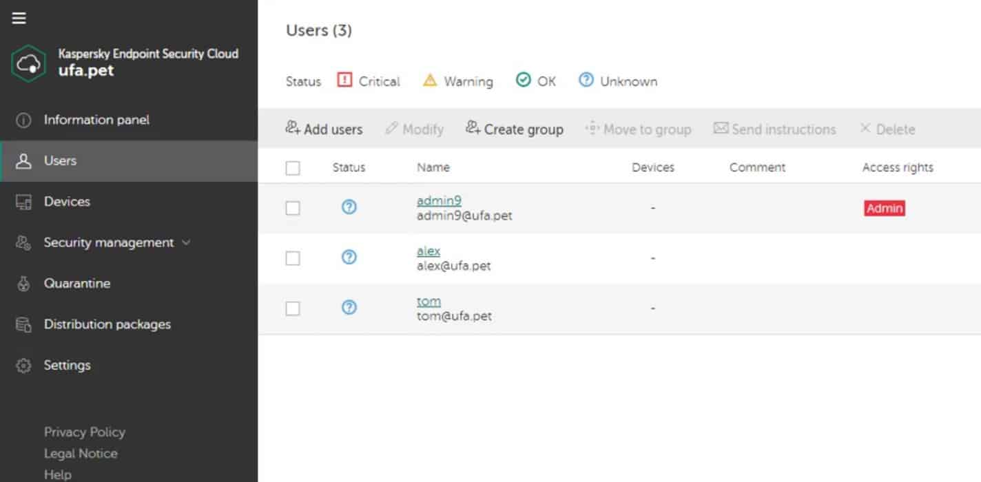 Kaspersky Endpoint Security