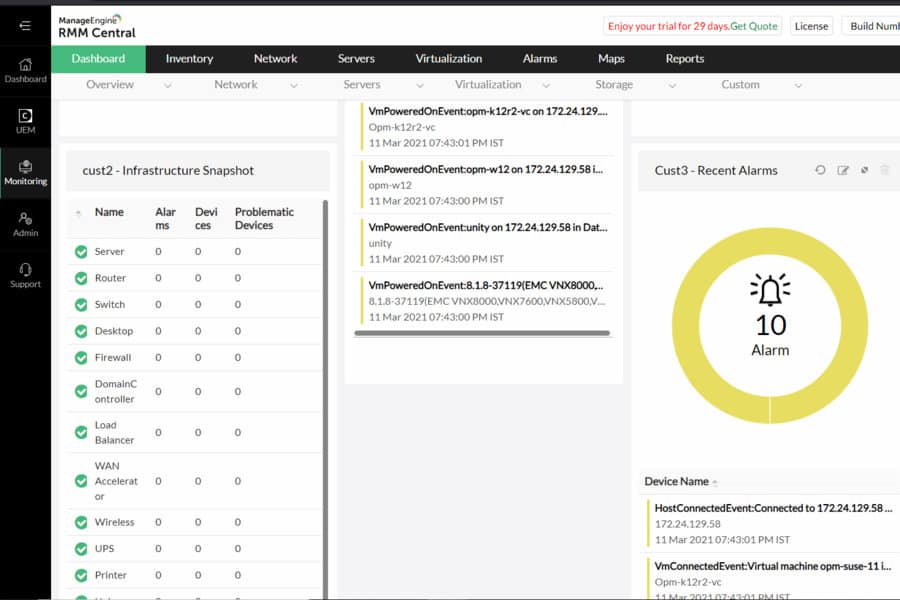 ManageEngine RMM Central
