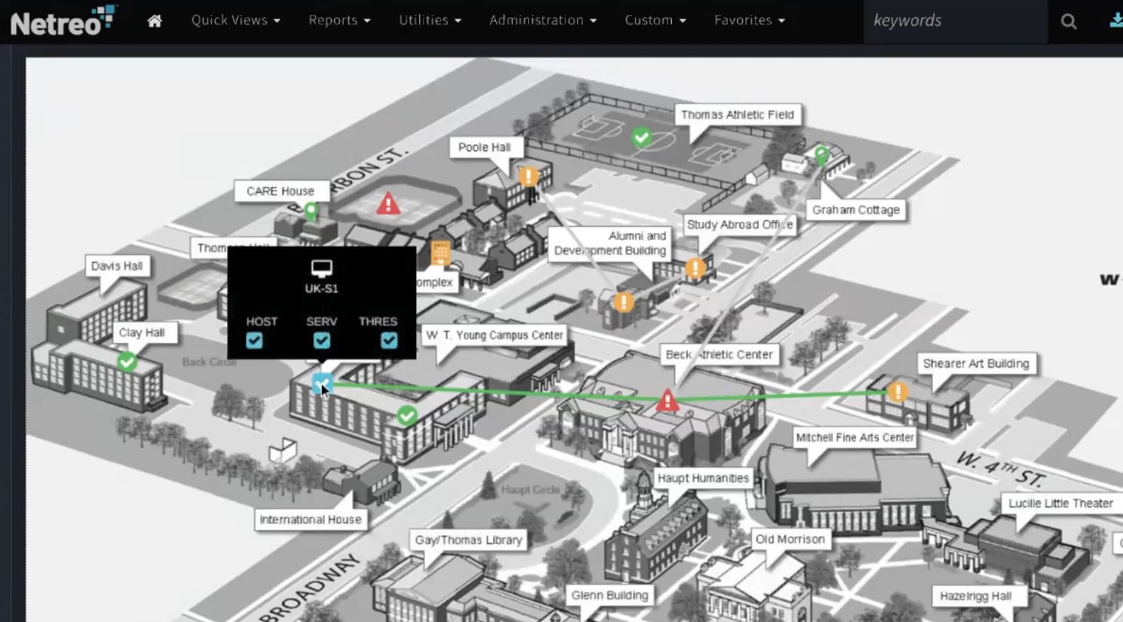 Netreo Network Mapping & Discovery