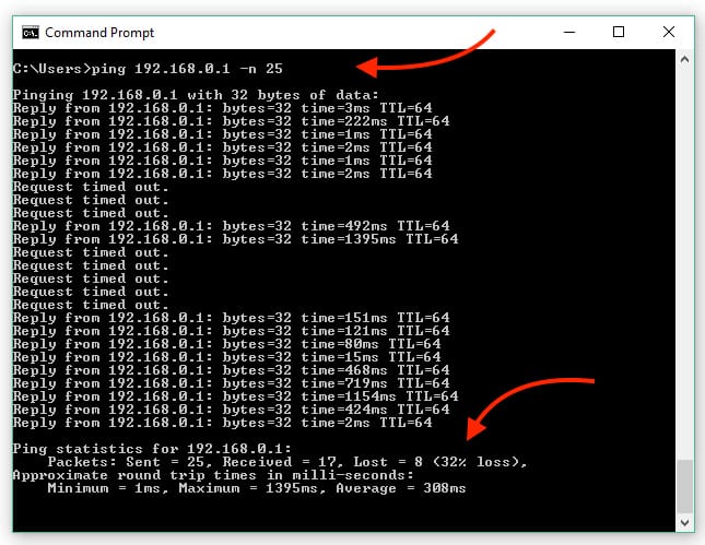ping status