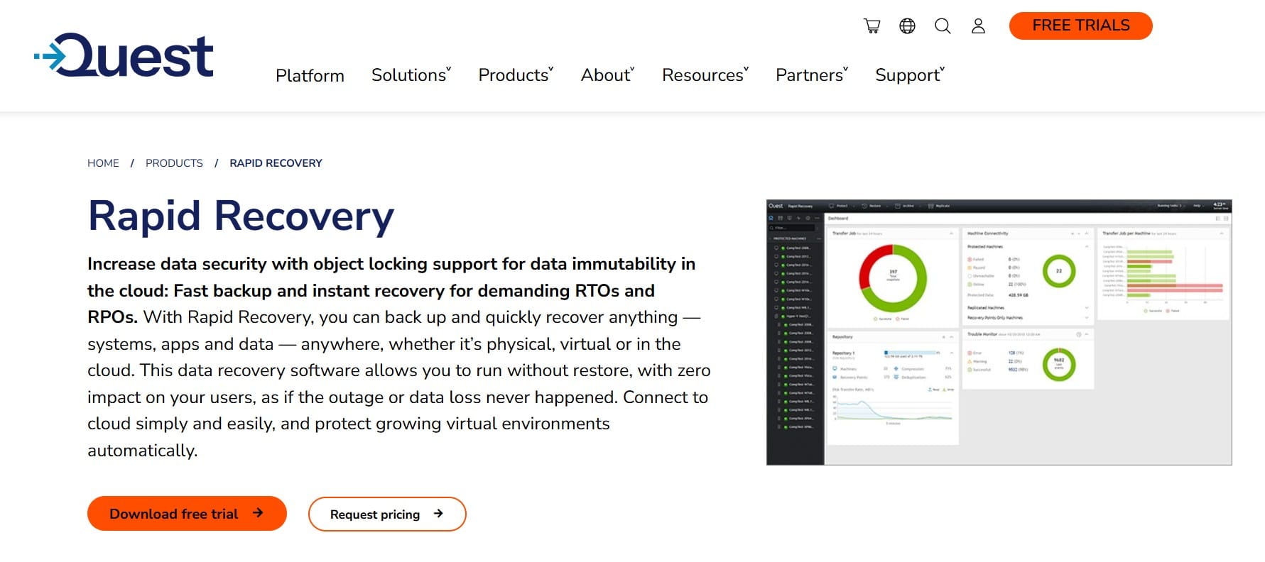 quest rapid recovery