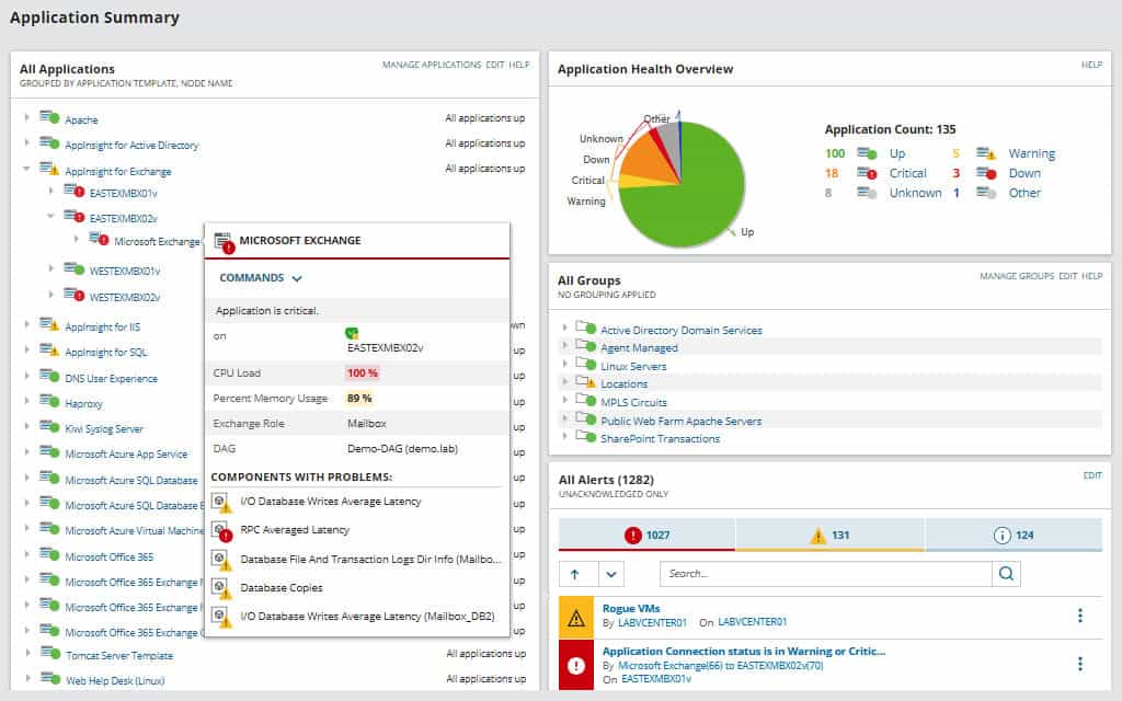 solarwinds server application monitor
