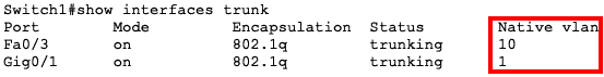vlan 10